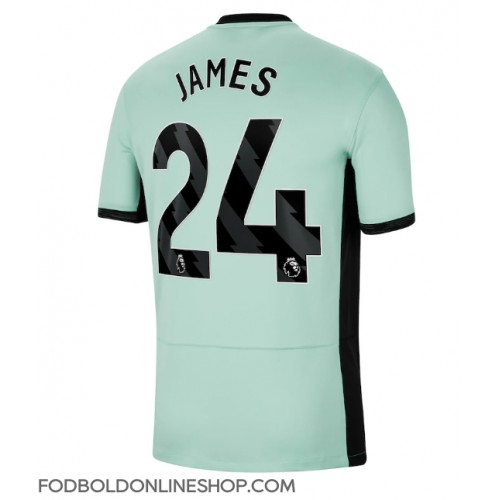 Chelsea Reece James #24 Tredjetrøje 2023-24 Kortærmet